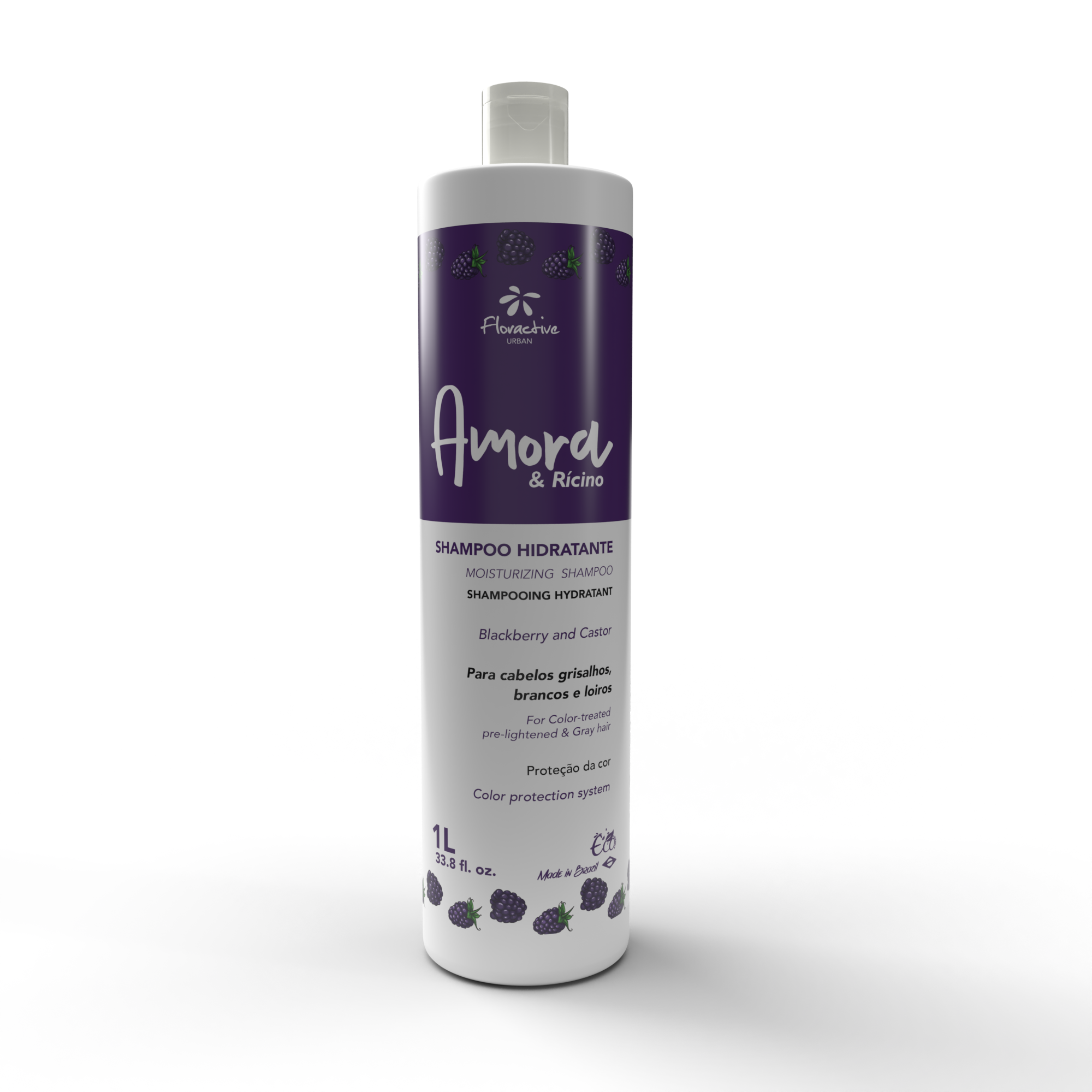 Amora & Rícino Shampoo 1L